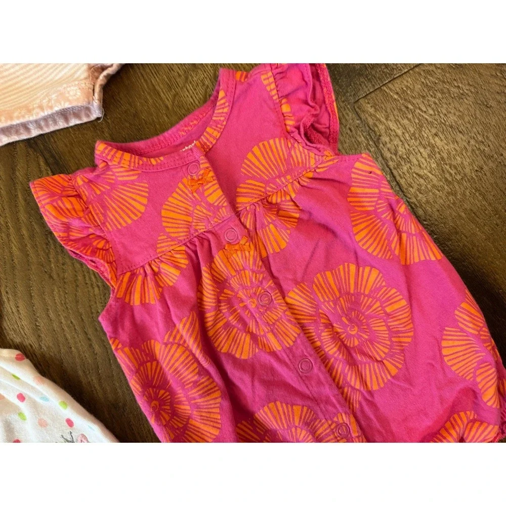 Carters Baby Girl Clothes Lot 3 Months Rompers Outfits Summer Bundle Bee Unicorn